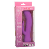 Calexotics - First Time Vibrador Complaciente Recargable Morado