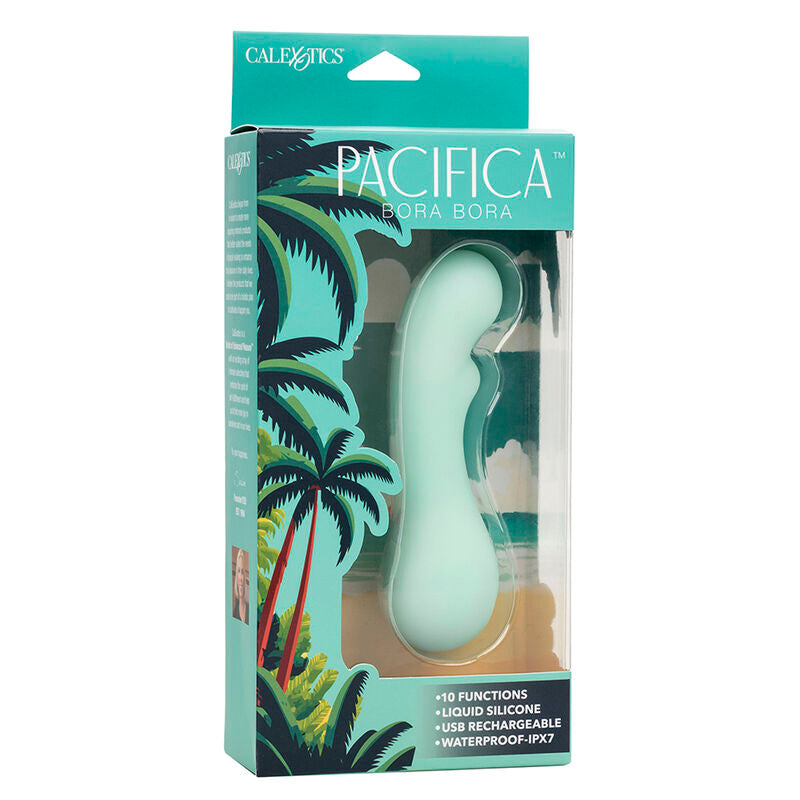 Calexotics - Pacifica Bora Bora Estimulador Punto G 10 Vibraciones Aqua