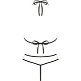 Livco Corsetti Fashion - Jimena Lc 20216 Sujetador + Tanga Negro Talla Única