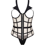 Livco Corsetti Fashion - Laura Lc 20215 Corset + Tanga S/M