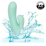 Calexotics - Pacifica Fiji Vibrador Y Estimulador Punto G 10 Vibraciones Aqua