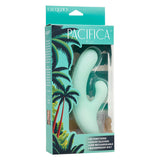 Calexotics - Pacifica Fiji Vibrador Y Estimulador Punto G 10 Vibraciones Aqua
