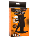 Calexotics - Rock Bottom Plug Anal Cónico 10 Vibraciones Silicona Negro