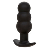 Calexotics - Rock Bottom Plug Anal Con Cuentas 10 Vibraciones Silicona Negro
