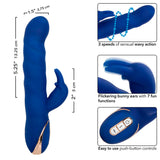 Calexotics - Jack Vibrador Rabbit Movimiento De Ondas Azul