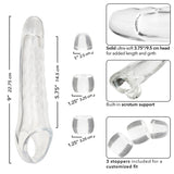 Calexotics - Maxx Extensor De Pene Ajustable Transparente