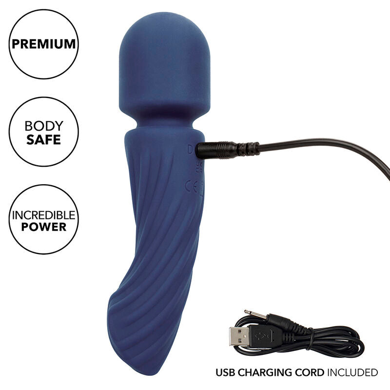 Calexotics - Charisma Allure Masajeador Doble Motor 12 Funciones 17,25 Cm X 4,5 Cm Morado