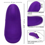 Calexotics - Envy Masajeador De Bola Rodante 7 Vibraciones Morado