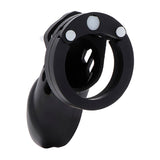 Hidden Desire - Extreme Jaula De Castidad Silicona Talla L Negro