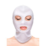 Ns Novelties - Fetish & Fashion Pasamontañas Aperutra De Ojos Y Boca Nylon Blanco