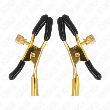Kink - Pinzas Para Pezones Dorado 6 Cm