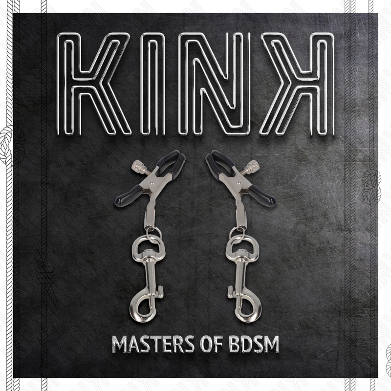 Kink - Pinzas Para Pezones Con Gancho 6 Cm
