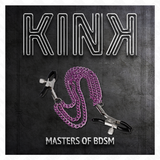 Kink - Pinzas Para Pezones Con Triple Cadena Violeta 20/23/28 Cm