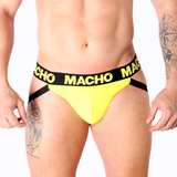 Macho - Mx25a Jock Lycra Amarillo S