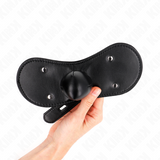 Kink - Máscara Bucal Mordaza De Bola Con Cerradura Ajustable 42-60 Cm