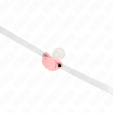 Kink - Mordaza Forma Chupete 5.5 X 4 Cm Rosa Ajustable 43-60 Cm
