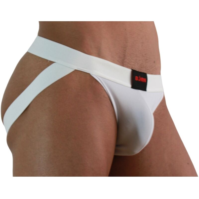 Burn - 007 Jock Lycra Blanco S