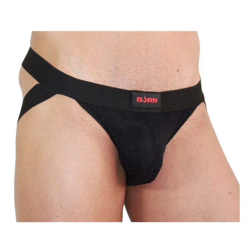 Burn - 003 Jock Brillante Negro M