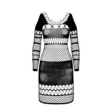 Passion - Bs 105 Bodystocking Blanco Talla Única