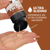 Bruma - Aceite De Masaje Premium Efecto Calor Sabor Tarta Americana 3 En 1 - 100 Ml