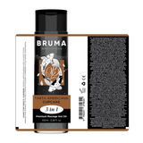 Bruma - Aceite De Masaje Premium Efecto Calor Sabor Tarta Americana 3 En 1 - 100 Ml