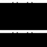 Kink - Pinzas Para Pezones Plateada Fina Con Triple Bola De Vidrio Negro 7 Cm