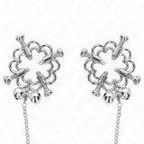 Kink - Pinzas Para Pezones Flor Metálica Con Cadena