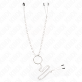Kink - Pinzas Para Pezones Y Clítoris Con Cadena 30 Cm Modelo 1