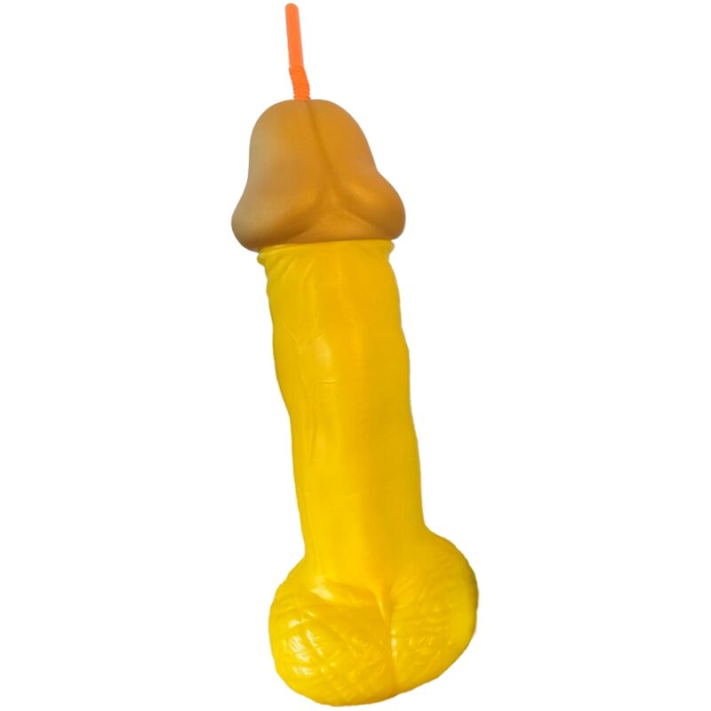 Vaso Con Forma De Pene Fluorescente 500 Ml