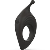 B Swish - Bcharmed Rhythm Infinite Deluxe Anillo Para Pene 15 Vibraciones Negro