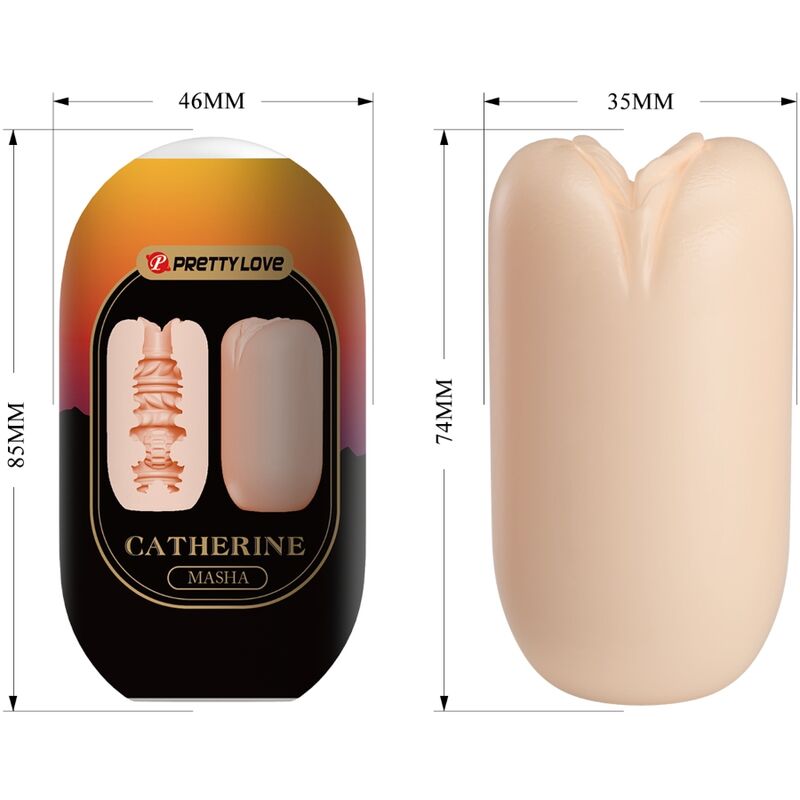 Pretty Love - Masha Masturbador Masculino Natural