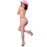 Chilirose - Cr 4836 Tanga Kiss Me Negro L/Xl