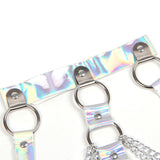 Subblime - 953737 Arnés De Pecho Con Anillos Y Cadenas Plata Talla Única