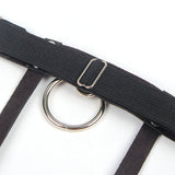 Subblime - 953744 Liga Punk De Cuero Ajustable Negro Talla Única