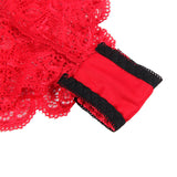 Subblime - 953898 Camisón De Seda Y Encaje + Panties Rojo S/M