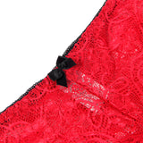 Subblime - 953898 Camisón De Seda Y Encaje + Panties Rojo S/M
