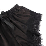 Subblime - 953935 Camisón Informal De Seda + Pantalón Encaje Negro S/M