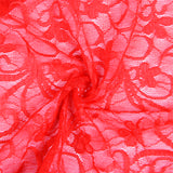 Subblime - 954208 Babydoll De Encaje Con Tirantes Ajustables Rojo S/m