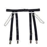 Subblime - 954260 Body Con Cadenas + Ligueros Negro S/M