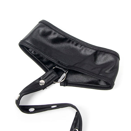 Subblime - 954406 Vestido Bondage De Cuero Negro S/m