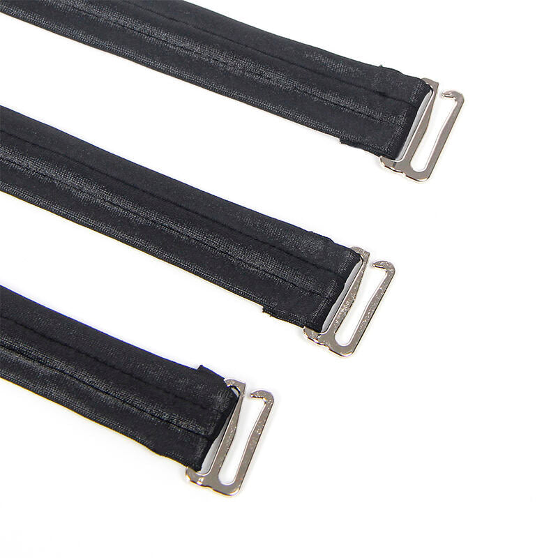 Subblime - 954406 Vestido Bondage De Cuero Negro S/M