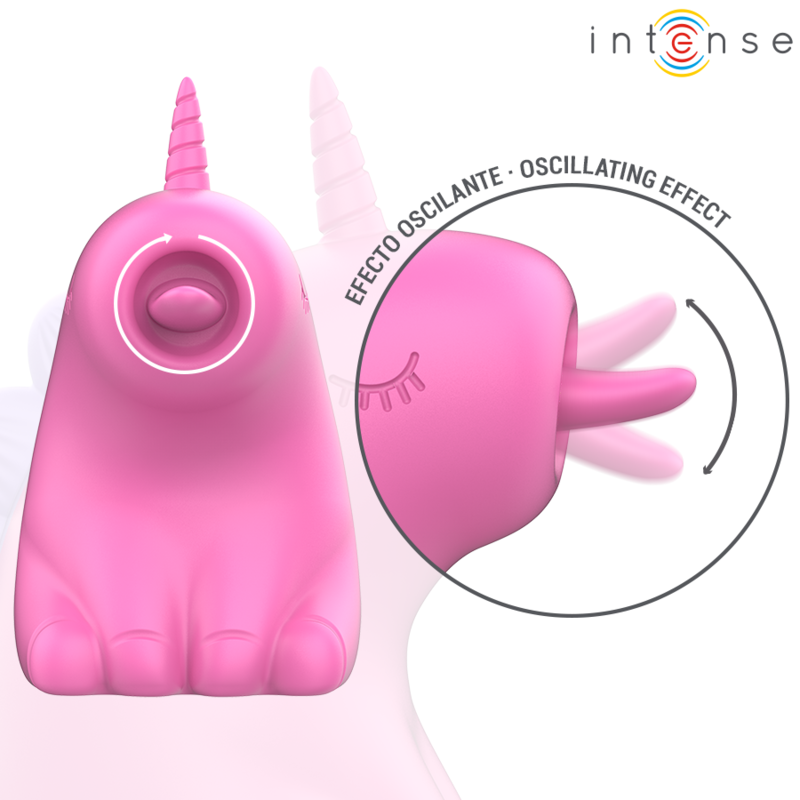 Intense - Pinkie Estimulador Unicornio Fucsia