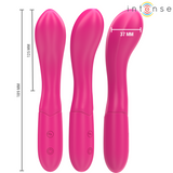 Intense - Lisette Vibrador 19 Cm Flexible 10 Vibraciones Rosa