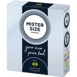 Mister Size - Preservativos Talla S 49 Mm (3 Unidades)