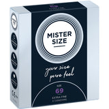 Mister Size - Preservativos Talla Xxxl 69 Mm (3 Unidades)