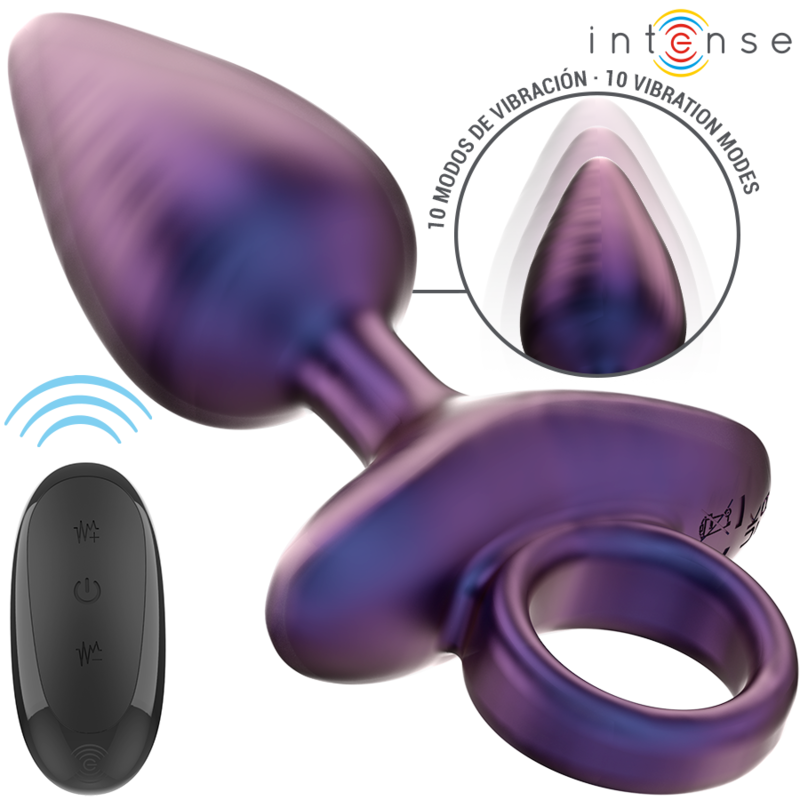 Intense - Michael Plug Anal Vibrador Modelo 2 Control Remoto
