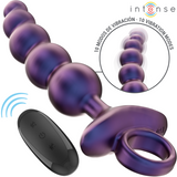 Intense - Tito Plug Anal Vibrador Modelo 3 Control Remoto