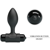 Plug Anal Con Vibración Silciona