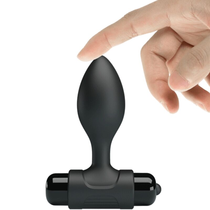 Plug Anal Con Vibración Silciona