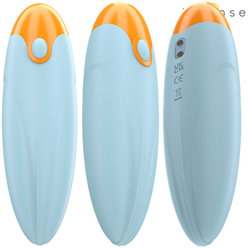 Intense - Mike Bala Vibradora 10 Vibraciones Azul Control Remoto